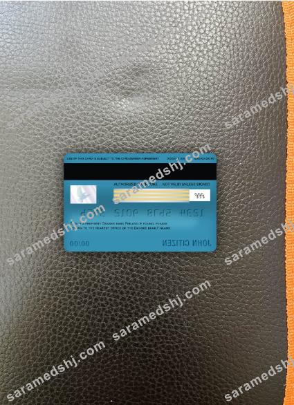 Finland Danske bank visa electron card photolook back